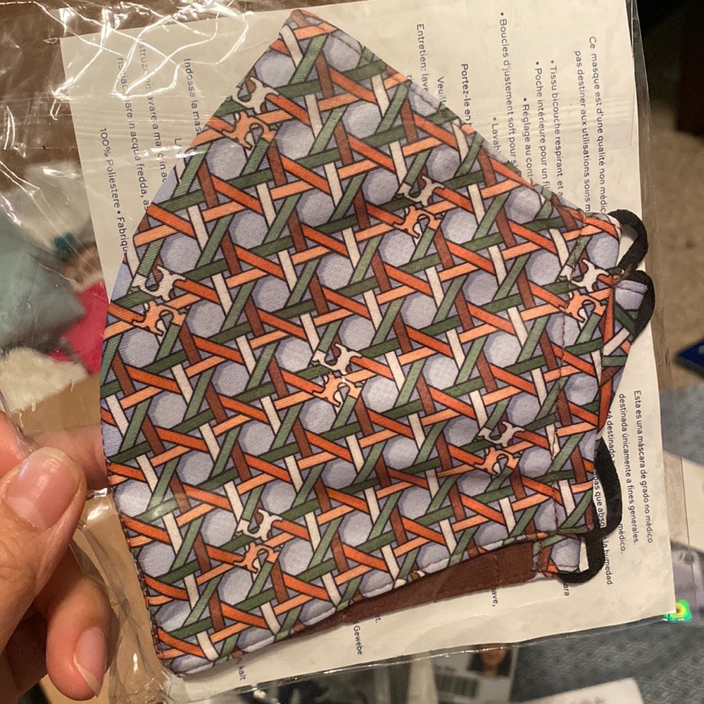 Tory Burch face mask